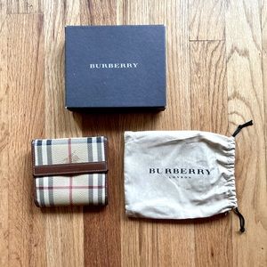 Burberry Vintage Check Bi-fold Wallet